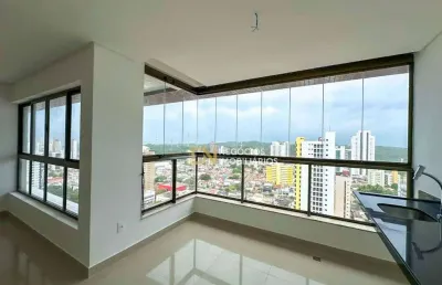 Apartamento em andar alto com 3 suítes e 4 vagas livres à venda, 120 m² por r$ 1.499.000 - tirol - natal/rn