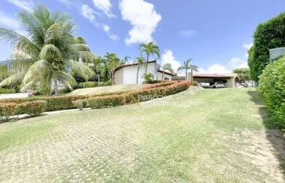 Casa com 4 dormitórios, 470 m² - green village à venda por r$ 3.900.000 ou aluguel por r$ 12.000 - lagoa nova - natal/rn