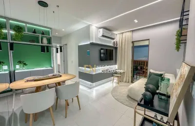 Apartamento com 2 dormitórios à venda, 59 m² por r$ 482.000,00 - candelária - natal/rn
