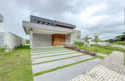 Casa com 4 dormitórios à venda, 242 m² por r$ 1.500.000,00 - cajupiranga - parnamirim/rn
