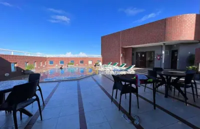 Flat com 1 dormitório à venda, 46 m² por r$ 375.000,00 - petrópolis - natal/rn