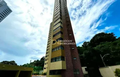 Apartamento com 4 dormitórios à venda, 189 m² por r$ 760.000,00 - tirol	 - natal/rn