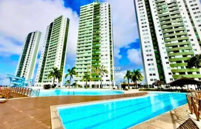 Apartamento com 2 dormitórios à venda, 57 m² por r$ 489.000 - ponta negra - natal/rn