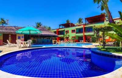Apartamento triplex com 2 suítes vista mar à venda, 108 m² por r$ 650.000 - praia de tibau - tibau do sul/rn