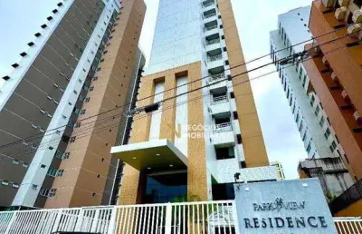 Excelente apartamento com 3 dormitórios sendo 1 suíte  em andar alto à venda, 76 m² por r$ 530.000 - tirol - natal/rn
