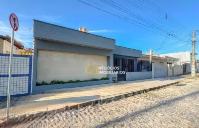 Prédio, 270 m² - venda por r$ 500.000,00 ou aluguel por r$ 5.000,00/mês - lagoa nova - natal/rn