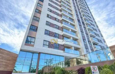 Apartamento com 3 dormitórios para alugar, 79 m² por r$ 4.500,00/mês - capim macio - natal/rn