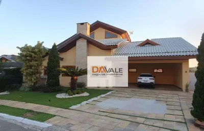Casa à venda, 502 m² por r$ 1.690.000,00 - residencial santa helena - caçapava/sp
