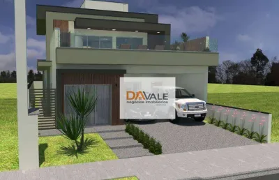 Casa à venda, 187 m² por r$ 1.380.000,00 - condominio residencial malibu - caçapava/sp