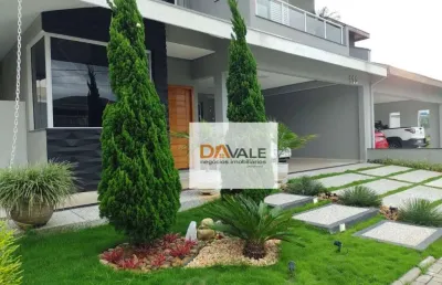 Sobrado à venda, 211 m² por r$ 1.450.000,00 - condomínio bela vista - caçapava/sp