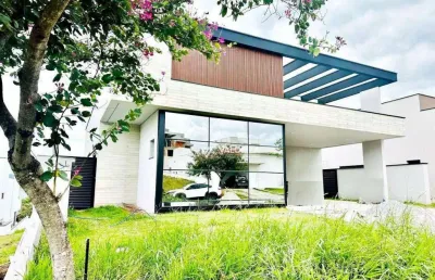 Casa com 3 dormitórios à venda, 249 m² por r$ 2.500.000,00 - alphaville nova esplanada - votorantim/sp