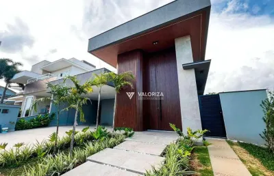 Casa com 3 dormitórios à venda, 283 m² por r$ 2.450.000,00 - condomínio mont blanc - sorocaba/sp