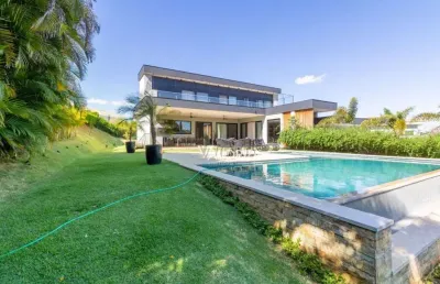 Casa à venda, 483 m² por r$ 7.200.000,00 - condomínio residencial lago azul golf club - araçoiaba da serra/sp