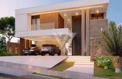 Sobrado com 5 dormitórios à venda, 430 m² por r$ 2.450.000,00 - alphaville nova esplanada - votorantim/sp