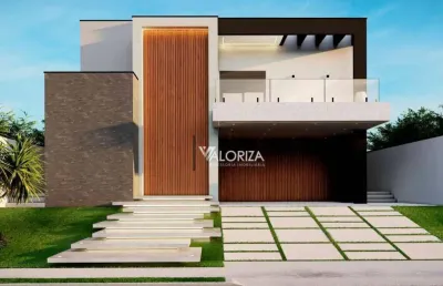 Casa com 4 dormitórios à venda, 437 m² por r$ 3.500.000,00 - alphaville nova esplanada - votorantim/sp