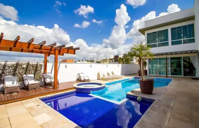Casa com 5 dormitórios à venda, 640 m² por r$ 3.400.000,00 - parque reserva fazenda imperial - sorocaba/sp