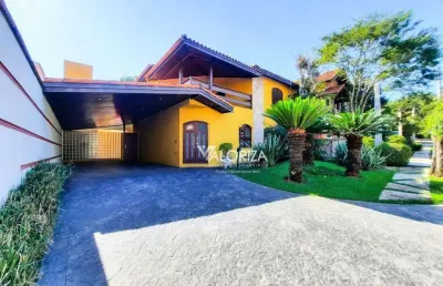 Casa com 5 dormitórios para alugar, 650 m² por r$ 10.000,00/mês - condomínio isaura - sorocaba/sp