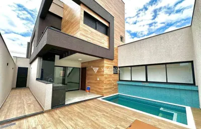 Casa com 3 dormitórios à venda, 181 m² por r$ 1.300.000,00 - condomínio villagio wanel - sorocaba/sp
