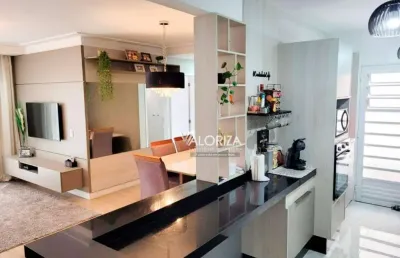 Apartamento com 3 dormitórios à venda - além ponte - sorocaba/sp