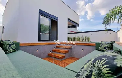 Casa com 3 dormitórios à venda, 230 m² por r$ 2.400.000,00 - alphaville nova esplanada - votorantim/sp