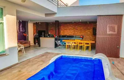 Sobrado com 4 dormitórios à venda, 281 m² por r$ 1.950.000,00 - condomínio mont blanc - sorocaba/sp