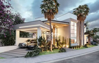 Casa com 3 dormitórios à venda- condomínio campos do conde - sorocaba/sp