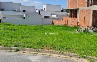Terreno à venda, 168 m² por r$ 265.000,00 - condomínio terras de são francisco - sorocaba/sp