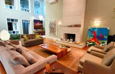 Casa com 4 dormitórios à venda, 964 m² por r$ 5.599.000,00 - jardim residencial tivoli park - sorocaba/sp