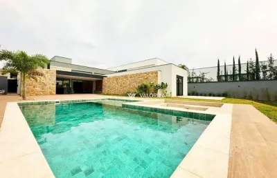 Casa com 3 dormitórios à venda, 326 m² por r$ 3.400.000,00 - parque ecoresidencial fazenda jequitibá - sorocaba/sp