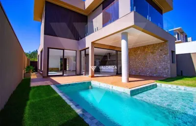 Casa com 3 dormitórios à venda, 295 m² - condomínio villas do golfe - itu/sp