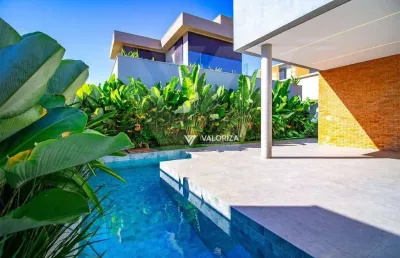 Casa com 3 dormitórios à venda, 321 m²  - condomínio villas do golfe - itu/sp