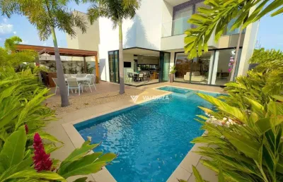 Casa com 3 dormitórios à venda, 351 m² por r$ 3.400.000,00 - alphaville nova esplanada - votorantim/sp