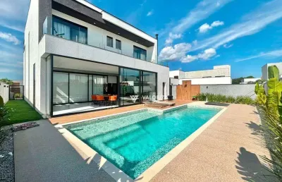 Casa com 3 dormitórios à venda, 360 m² por r$ 3.900.000,00 - alphaville - votorantim/sp
