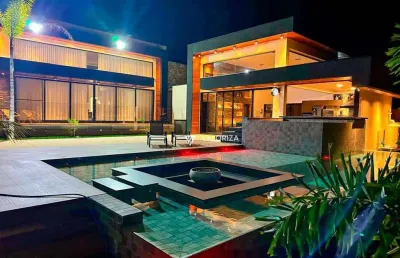 Casa com 3 dormitórios à venda, 470 m² por r$ 5.000.000,00 - condomínio saint patrick - sorocaba/sp
