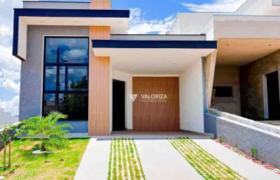 Casa com 3 quartos, sendo 2 suítes à venda, 108 m² por r$ 630.000 - condomínio villagio ipanema - sorocaba/sp