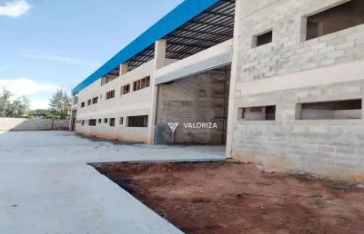 Galpão para alugar, 1600 m² por r$ 35.300,00/mês - jardim sao carlos - salto de pirapora/sp