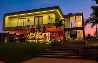 Casa com 4 dormitórios à venda, 776 m² por r$ 5.700.000,00 - parque reserva fazenda imperial - sorocaba/sp