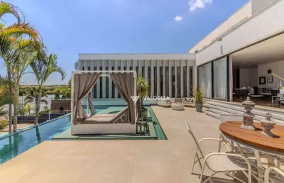 Casa com 4 dormitórios à venda, 436 m² por r$ 7.500.000,00 - parque residencial fazenda imperial - sorocaba/sp
