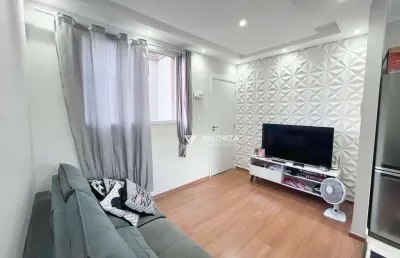 Apartamento com 2 dormitórios à venda, 43 m² por r$ 185.000,00 - recreio dos sorocabanos - sorocaba/sp