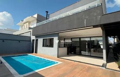 Casa com 4 dormitórios à venda, 250 m² por r$ 1.995.000,00 - condomínio chácara ondina - sorocaba/sp