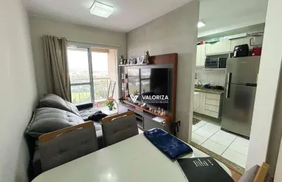 Apartamento com 2 dormitórios à venda, 54 m² por r$ 350.000,00 - jardim são carlos - sorocaba/sp