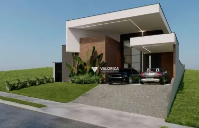 Casa com 3 dormitórios à venda, 162 m² por r$ 1.700.000,00 - condomínio terras alpha nova esplanada - votorantim/sp