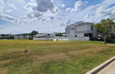Terreno à venda, 472 m² por r$ 695.000,00 - alphaville nova esplanada - votorantim/sp