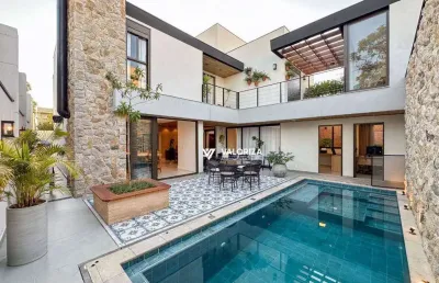 Casa com 4 dormitórios, 300 m² - venda por r$ 2.800.000,00 ou aluguel por r$ 18.980,00/mês - condomínio lago da boa vista - sorocaba/sp