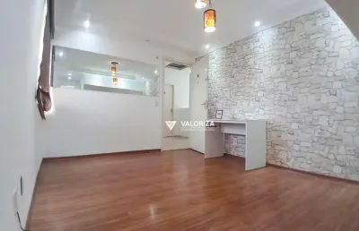 Apartamento com 2 quartos para alugar, 45 m² por r$ 1.450/mês - jardim tatiana - sorocaba/sp