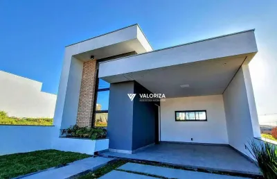 Casa com 3 quartos, sendo 1 suíte à venda, 140 m² por r$ 880.000 - condomínio reserva ipanema - sorocaba/sp