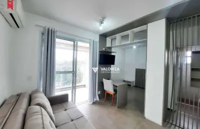 Apartamento com 1 dormitório para alugar, 33 m² por r$ 3.100,00/mês - jardim faculdade - sorocaba/sp