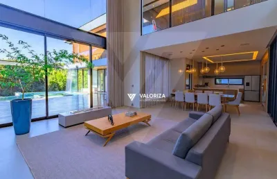 Casa com 4 dormitórios à venda, 600 m² por r$ 8.400.000,00 - parque reserva fazenda imperial - sorocaba/sp