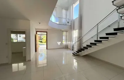 Casa com 4 quartos para alugar, 327 m² por r$ 12.492/mês - parque campolim - sorocaba/sp