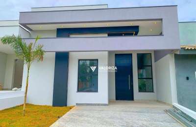 Casa com 3 dormitórios à venda, 110 m² por r$ 890.000,00 - terras de são francisco - sorocaba/sp